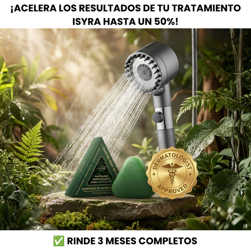 Regadera Purificadora + Champú Anticaída